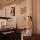 Abito "Isla" in Paillettes