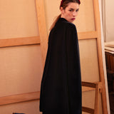 Cappa "Blair" in Velluto Blu Navy