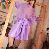 Casacca "Olivia" in Organza Plissè
