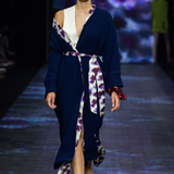 Kimono Blu Navy e Fantasia "With You I'm Born Again"