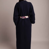 Kimono Blu Navy e Fantasia "With You I'm Born Again"