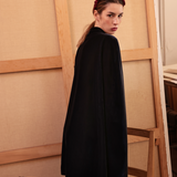 Cappa "Blair" in Velluto Blu Navy