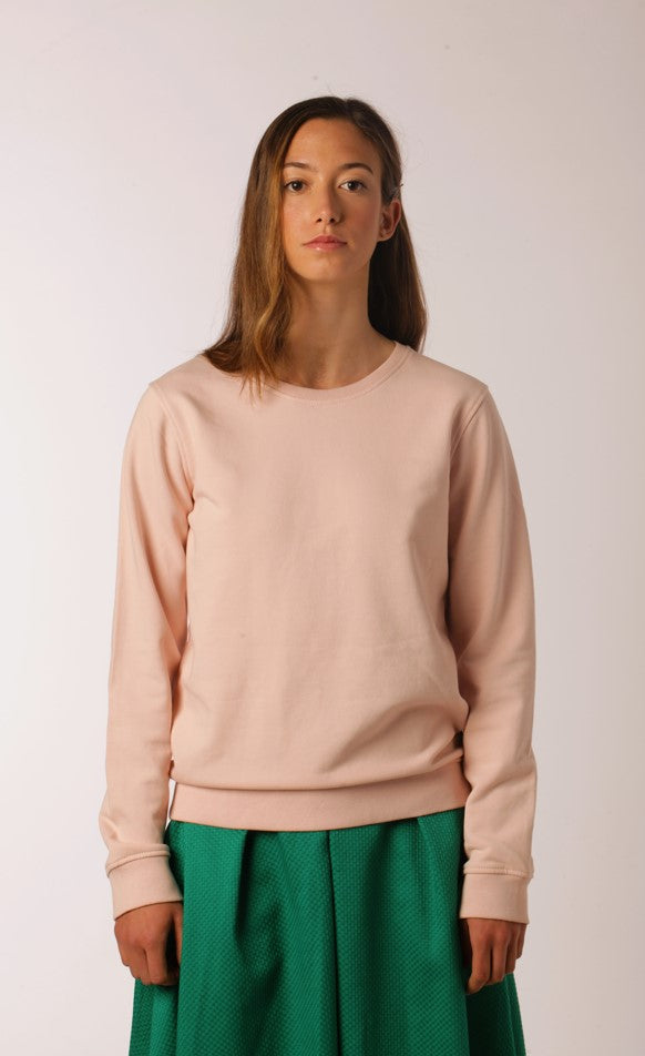 Pink Organic Cotton Sweatshirt