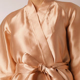 Kimono in Mikado Rosa Antico