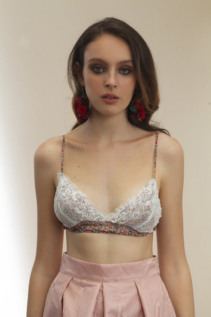 Bra soul food with lace