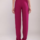 Pantalone in Cady Lampone